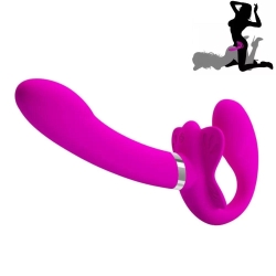  Giyilebilir Klitoris Uyarıcı Vibratör Dildo Penis